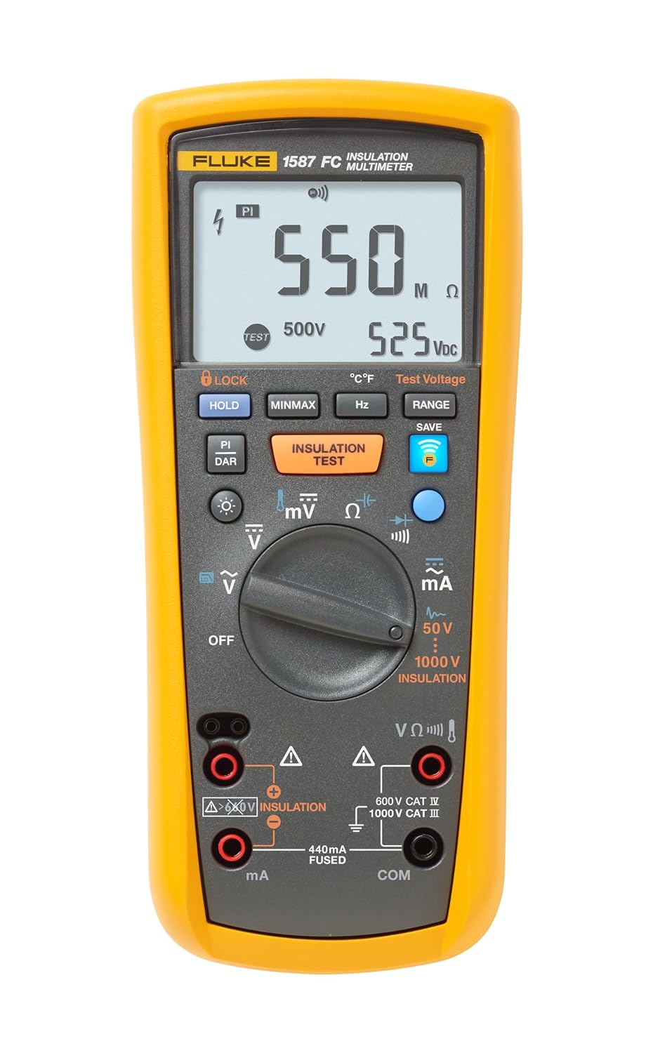Fluke 1587 FC 2-in-1 Insulation Multimeter